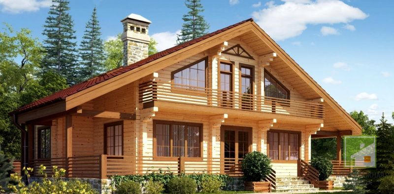 Budowa domów z profilowanego drewna: projekty, ceny i cechy konstrukcyjne