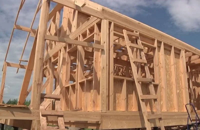 Tak wygląda wstępny etap budowy skandynawskiego domu
