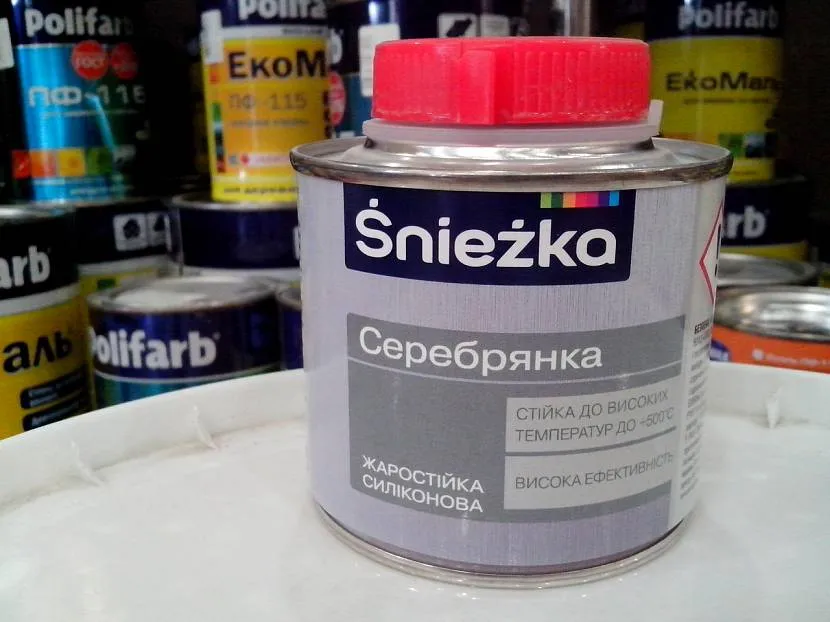 Готова до застосування жароміцна фарба.