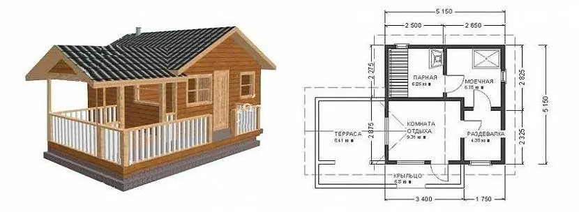 Projekt jednopiętrowej wanny