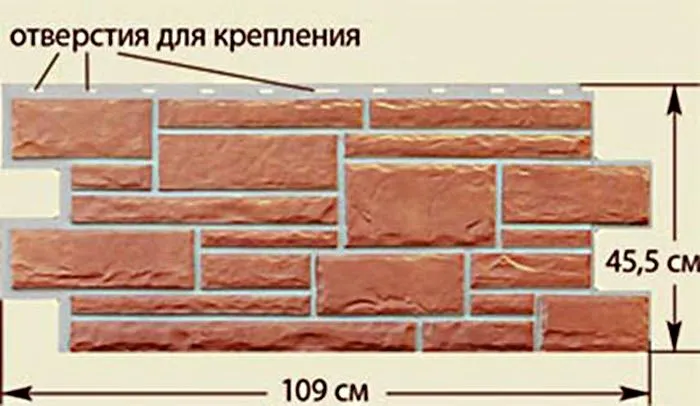 Standardowy panel boczny z cegły