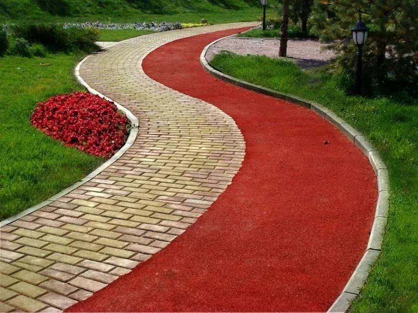 Приклад ландшафтного дизайну із застосуванням тротуарної плитки