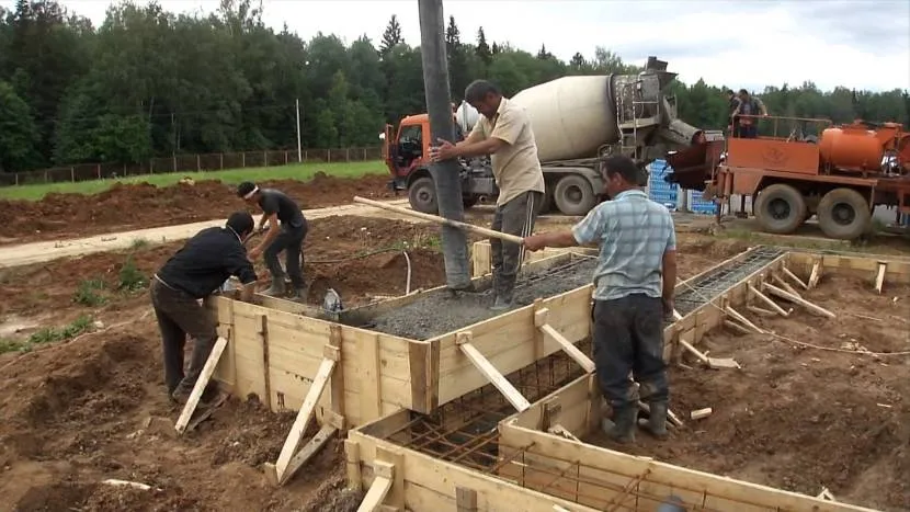 Fundament wielopoziomowy pod budynek mieszkalny