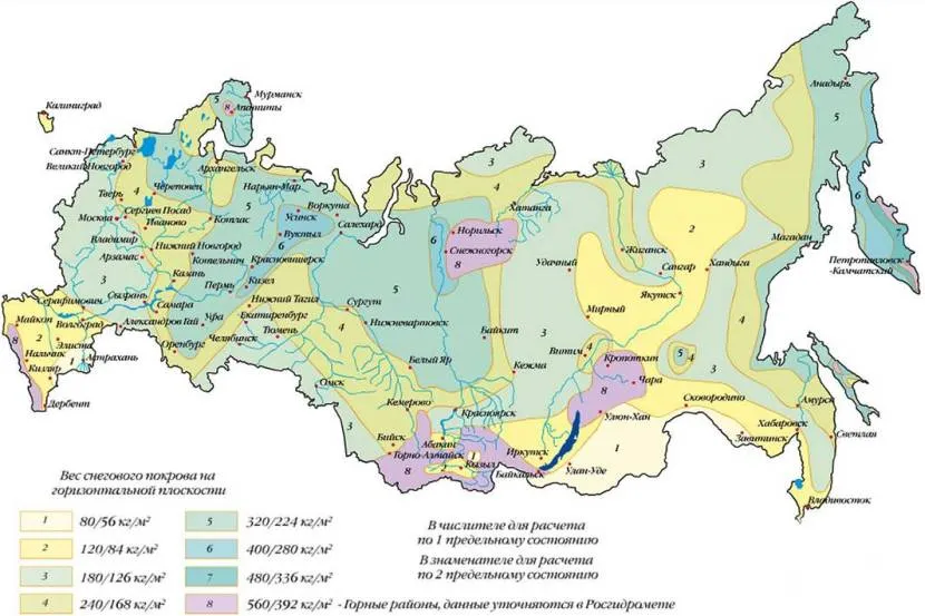 Zgodnie z mapą obciążenie to odpowiada obszarom kategorii 5