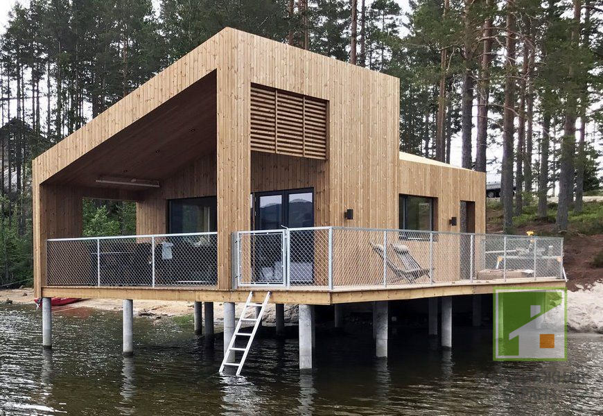 Miniaturowy dom na wodzie – norweski hit w portfolio Feste Landscape