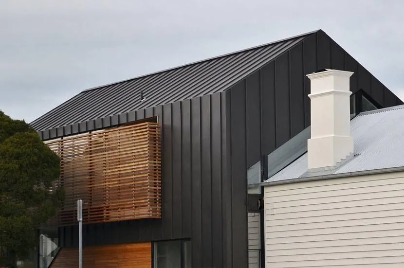 Фальцевий фасад – нова тенденція у житловій архітектурі