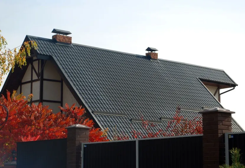 Проект з дахом із металочерепиці