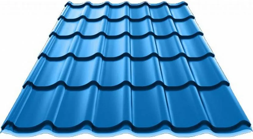 Металочерепиця застосовується для різних видів дахів.