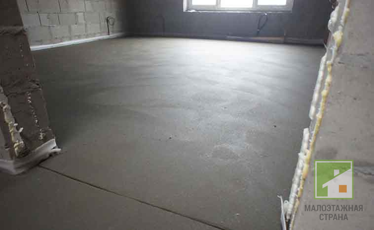 Огляд готових сумішей та самостійно приготованих для влаштування стяжки підлоги за мокрою технологією