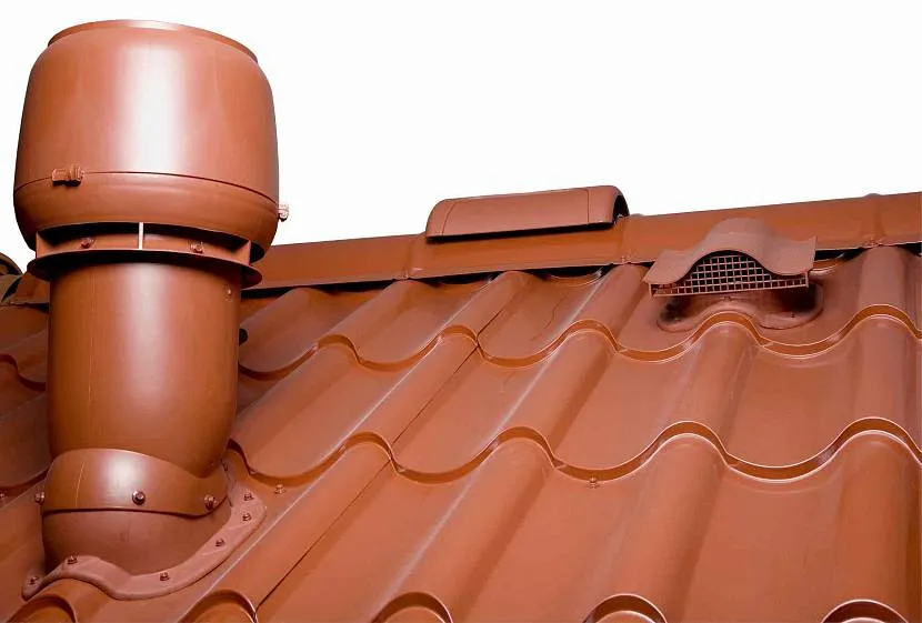 Metody umieszczania aeratorów na metalowym dachu