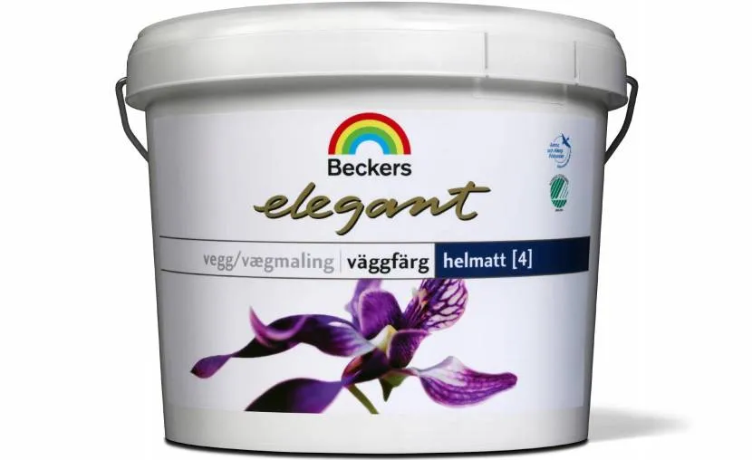 Beckers Elegancki Vaggfarg Helmatt Latex