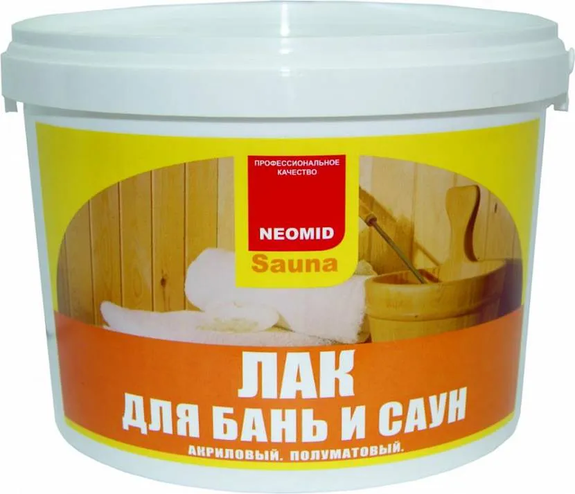 Лак NEOMID Sauna для лазні