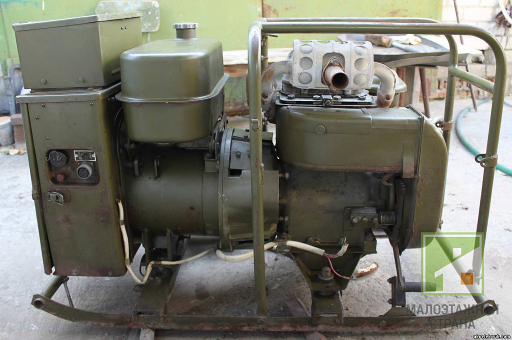 Radziecki generator benzynowy AB 2 T 230 m1