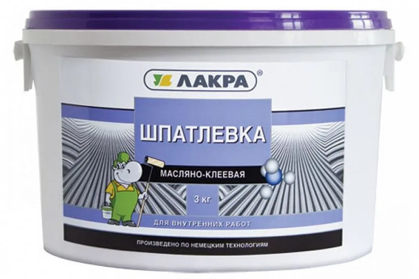 Масляно-клейову шпаклівку не можна застосовувати в приміщеннях з високим рівнем вологості