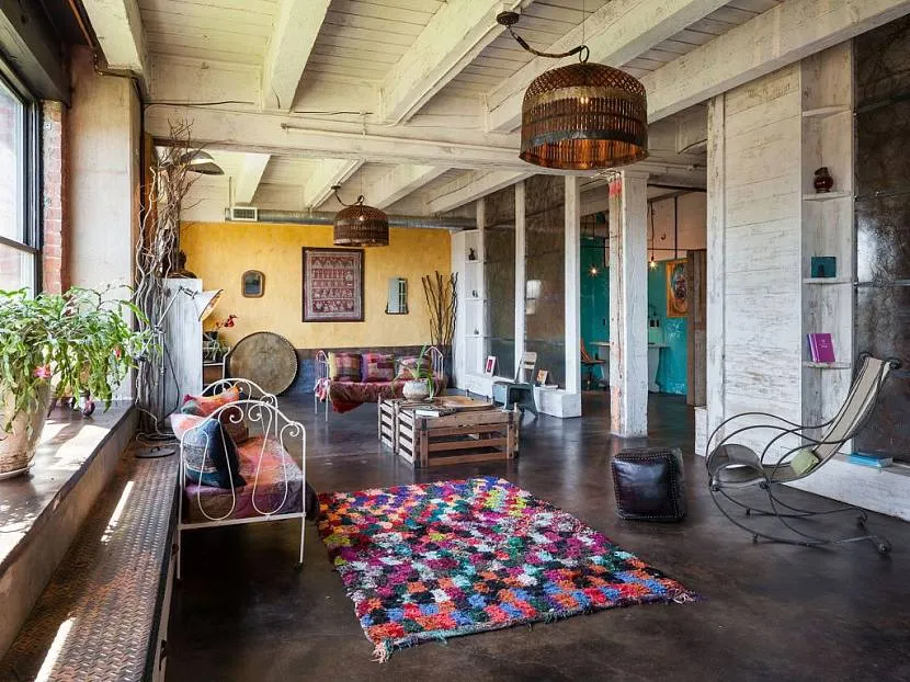 Wyjątkowy loft boho