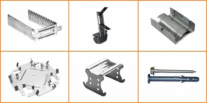Додаткові елементи для гіпсокартонного каркасу