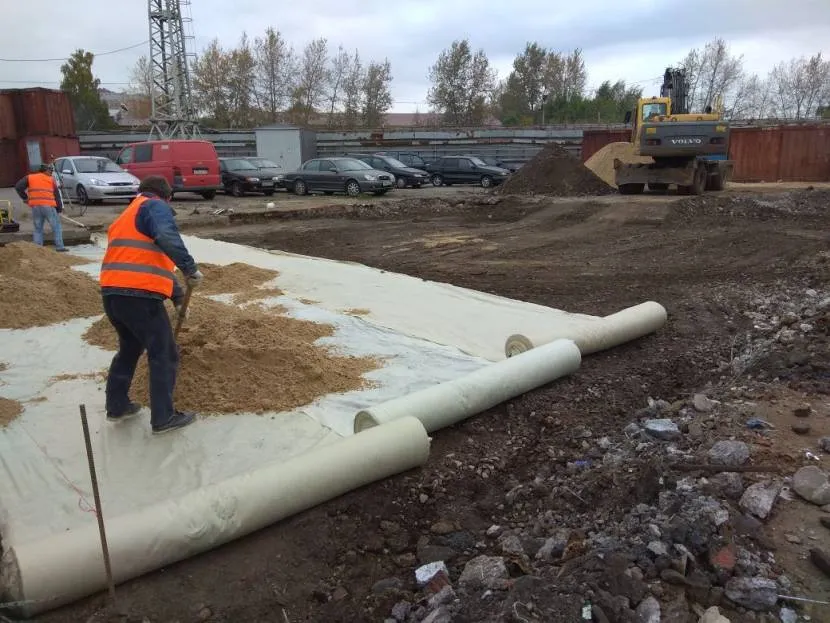 Використання геотекстилю у будівництві дорожнього полотна