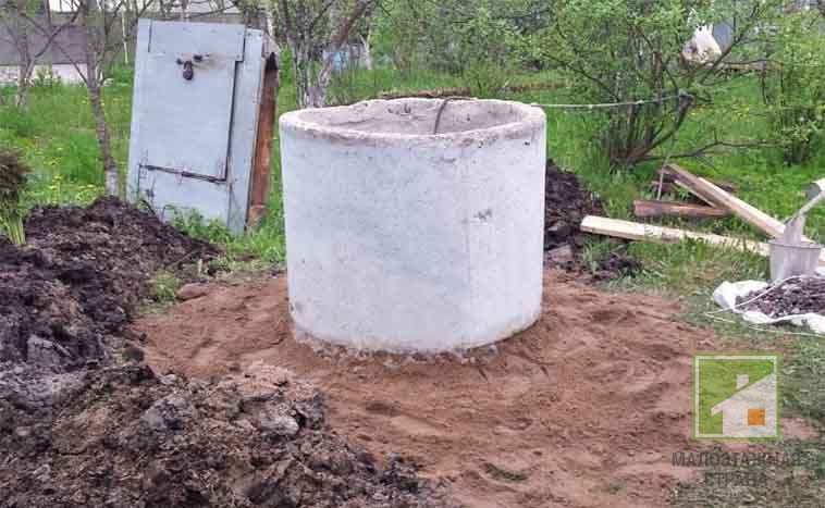 Глиняний замок для підвалу, фундаменту, водяного колодязя