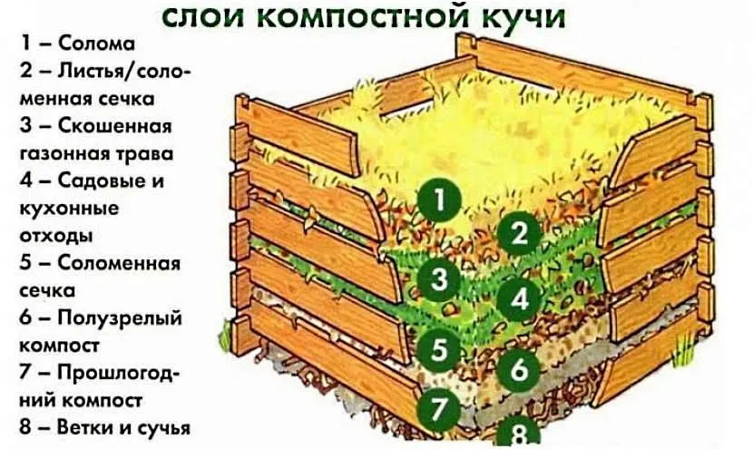 Шари компостної купи