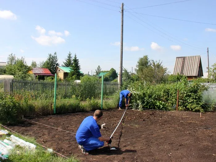 Підготовка місця під теплицю