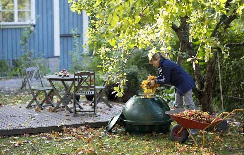 Fiński kompostownik nie potrzebuje dodatkowego dekoru