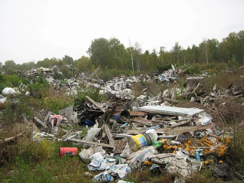 Сміттєва ділянка під приватне будівництво