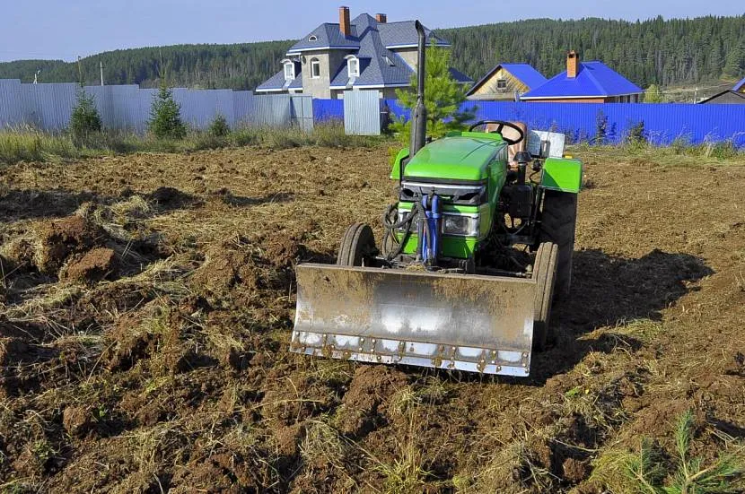 Czasami jedyną opcją jest traktor