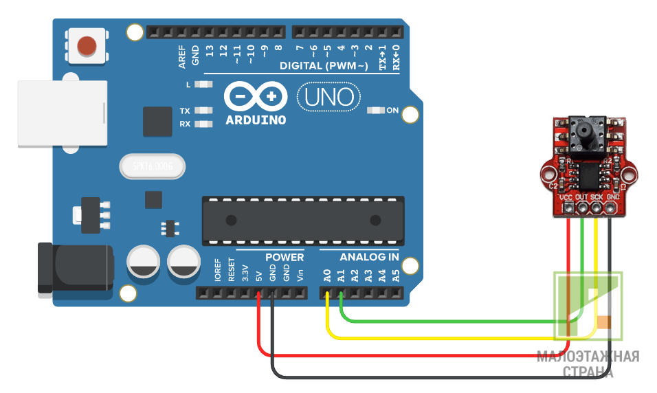 Wszystko o czujniku ciśnienia Arduino