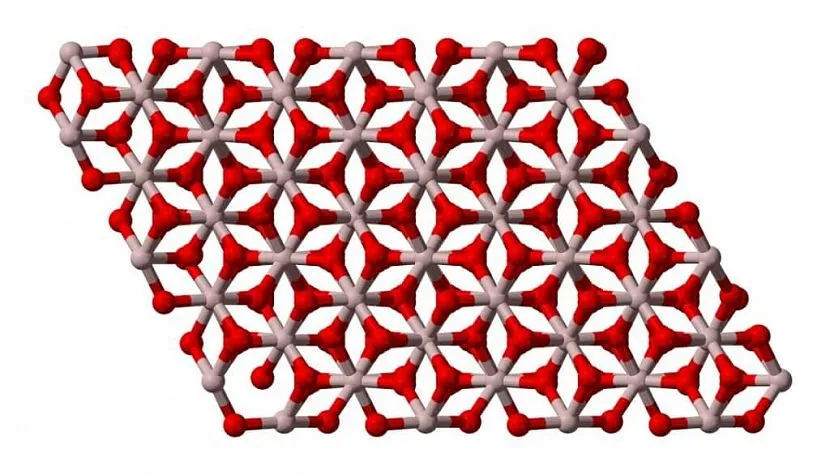 Tlenek glinu (Al2O3) w mineralogii nazywany jest korundem