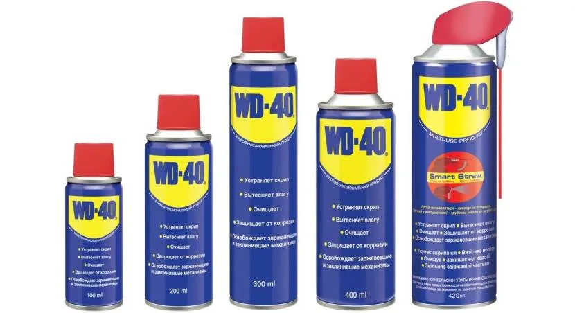 Aby roztwór nie przywierał do formy, można go spryskać WD-40