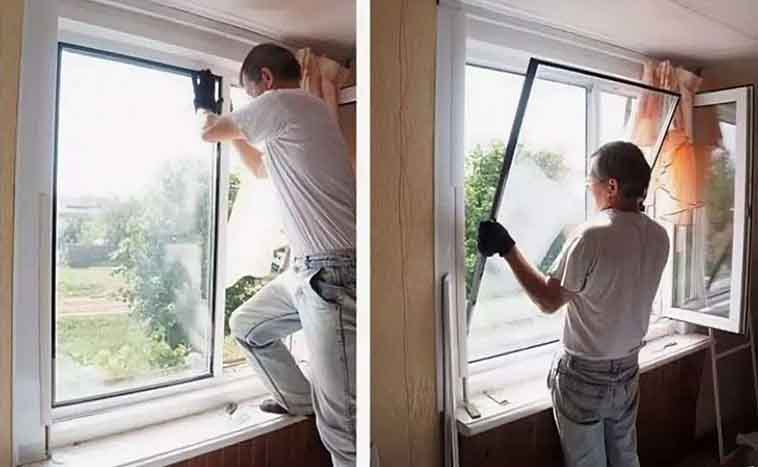 Jak usunąć okno z podwójnymi szybami z plastikowego okna: instrukcje dotyczące usuwania szkła