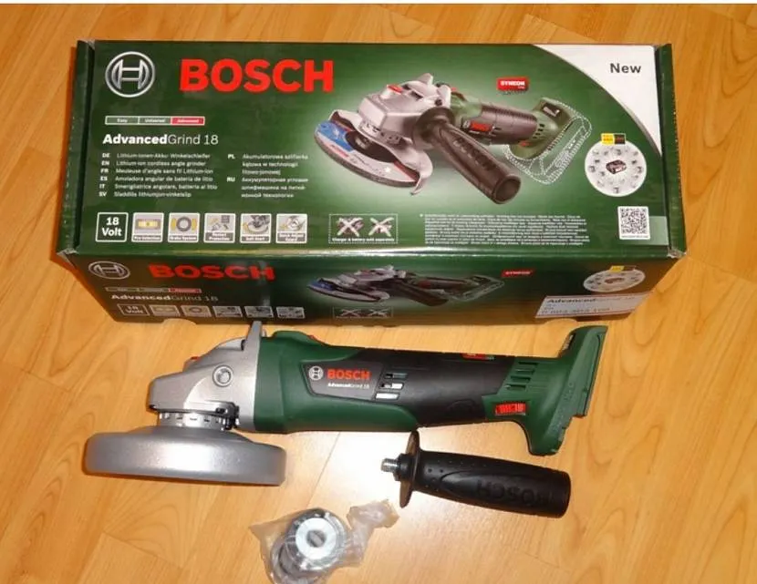 Кутошліфувальна машина Bosch AdvancedGrind 18 06033D9000