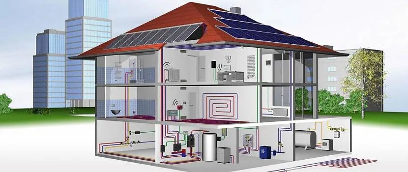 Wybór systemu grzewczego, który zostanie zainstalowany w wiejskim domu, zależy w dużej mierze od wielkości budynku.