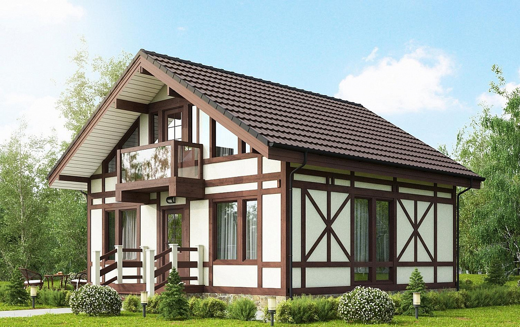 Jak wyposażyć dom w bawarskim stylu cegły