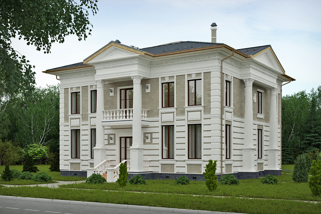 Характерні риси будинку у класичному стилі