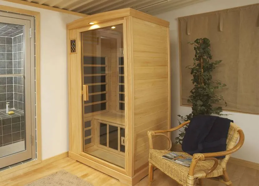 Mini sauna dla pokoi o ograniczonej powierzchni