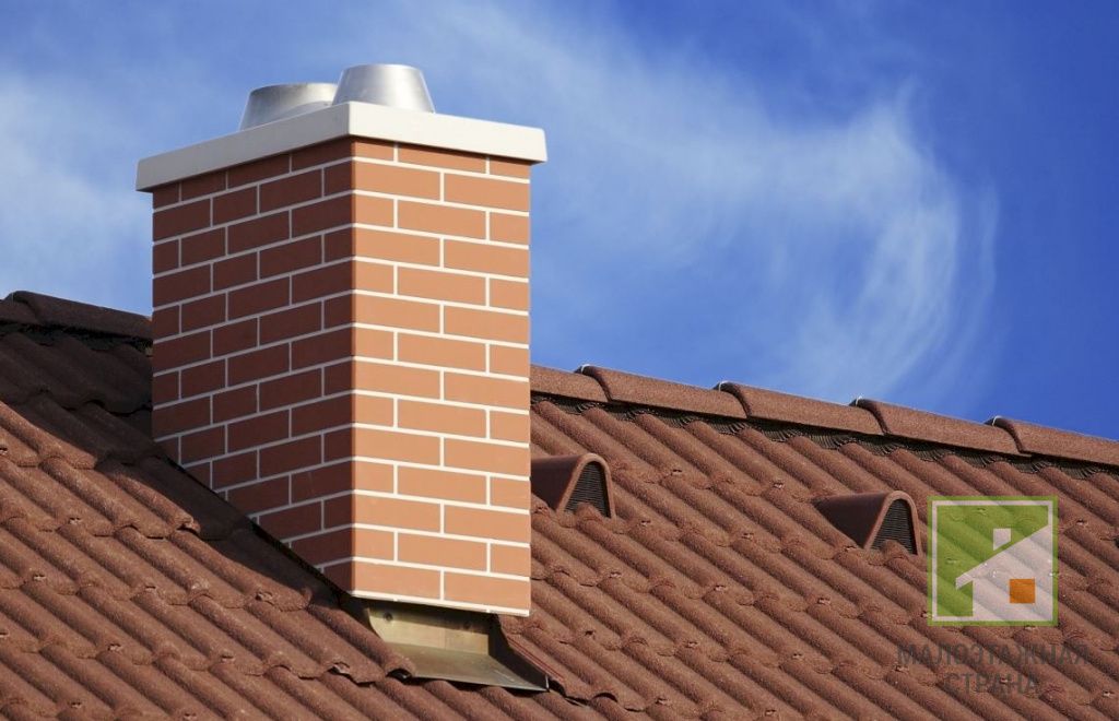 Різновиди цегляних труб на даху, правила спорудження та вимоги до димовідвідних конструкцій