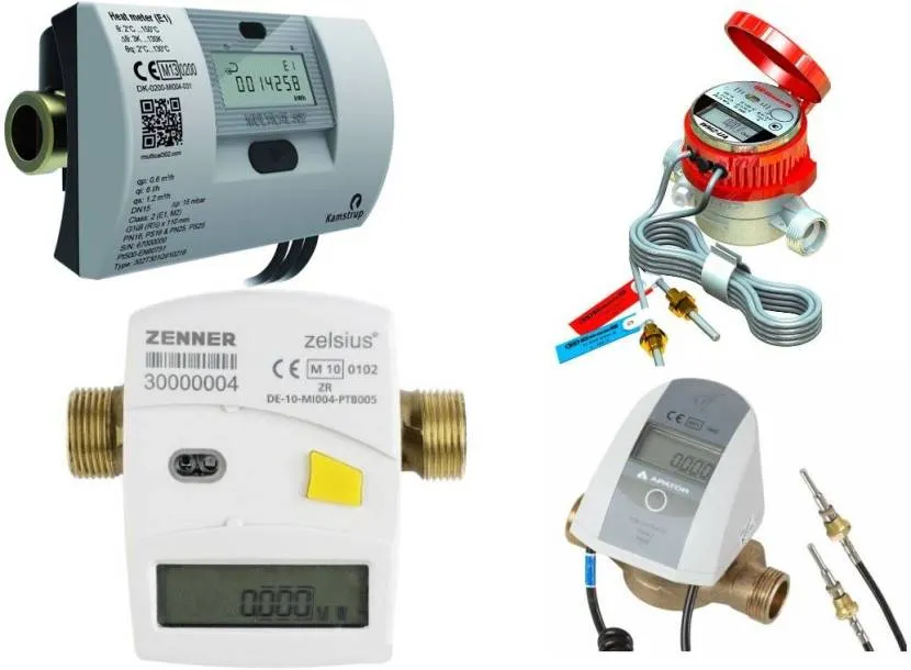 Odmiany ciepłomierzy elektromagnetycznych