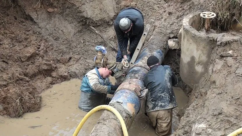 Ремонт магістрального водопроводу