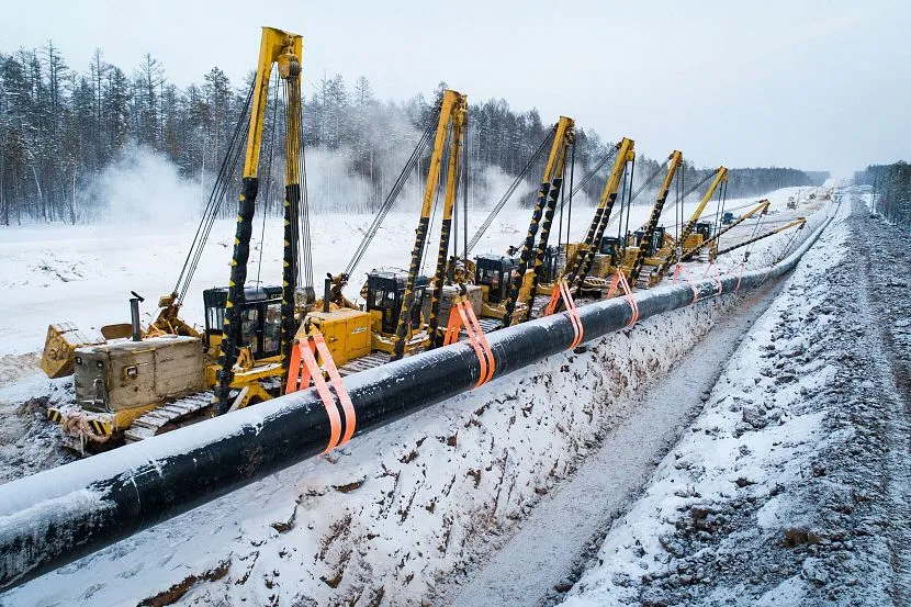 Розміщення газової труби