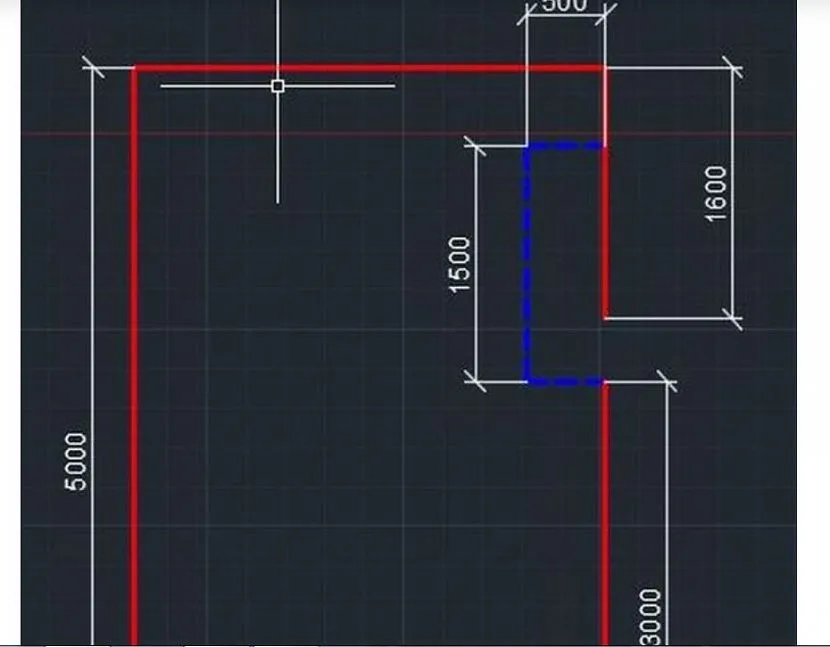 Przykład budowania aksonometrii w programie AutoCAD