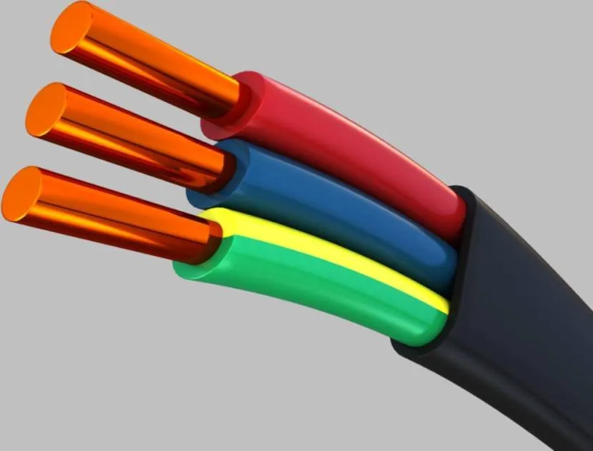 Kabel elektryczny z ochroną PVC