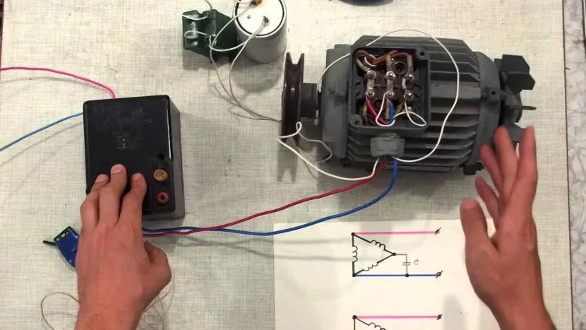 Підключення двигуна 380 В на 220 В
