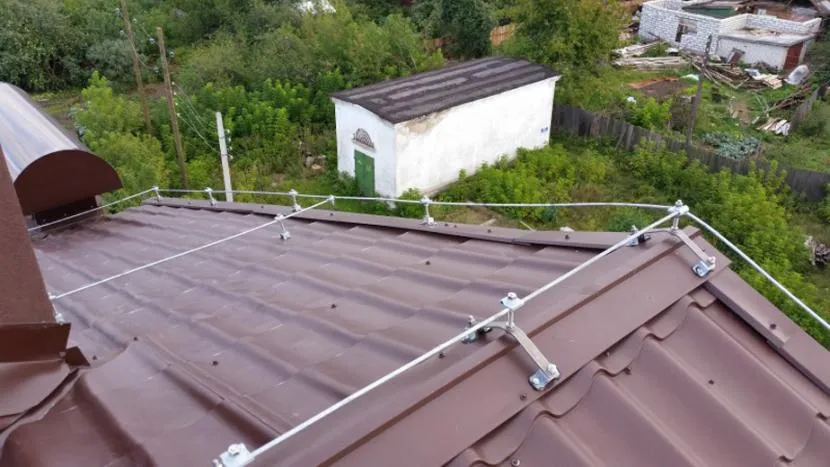 Ochrona odgromowa dachu