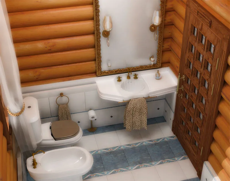 Szczególnie ważna jest wentylacja łazienki w drewnianym domu