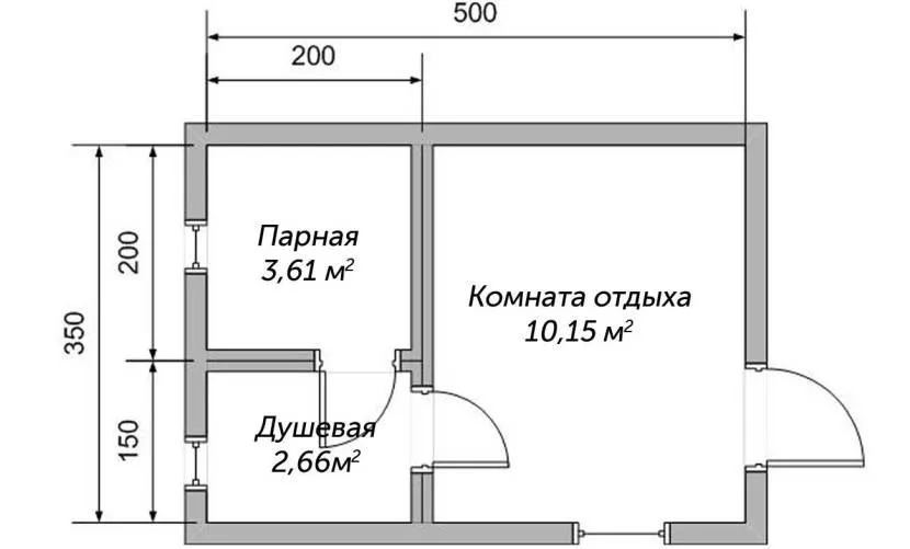 Класичне розташування приміщень