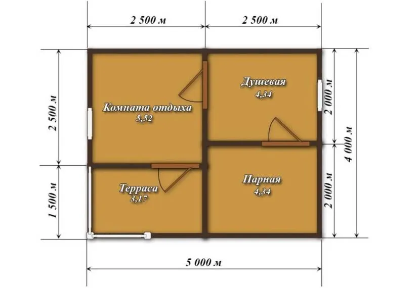 Проект 4х5 з терасою