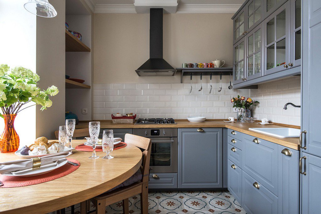 Дизайн кухні 9 кв. м: планування, способи розширення простору та створення гарного інтер'єру