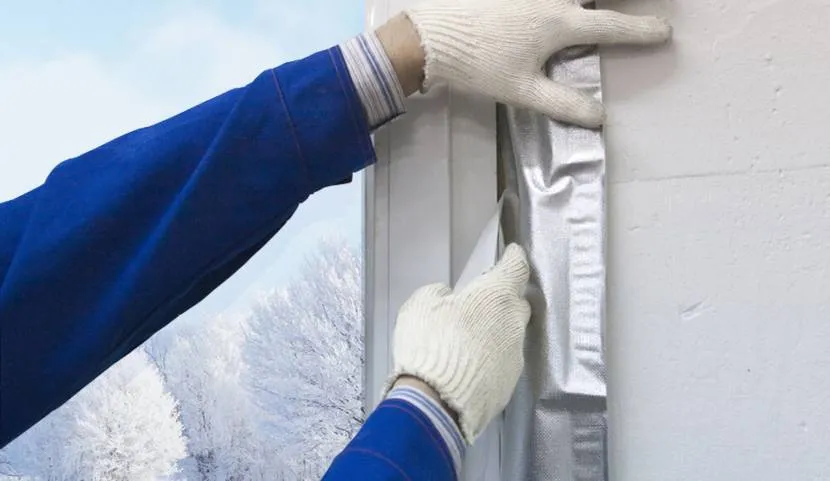 Montaż okna plastikowego zimą