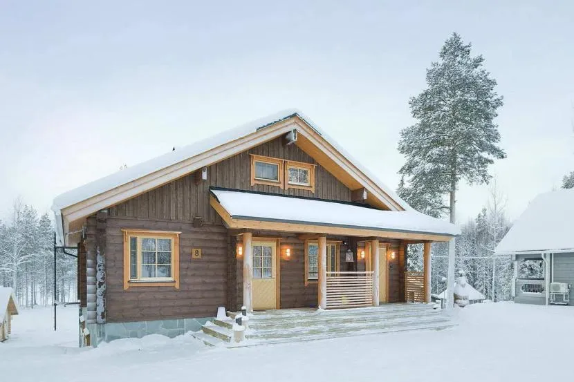 Drewniany dom w Finlandii